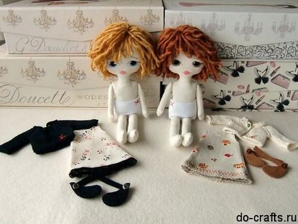 Как да си направим кукла, изработена от плат с ръце в дома