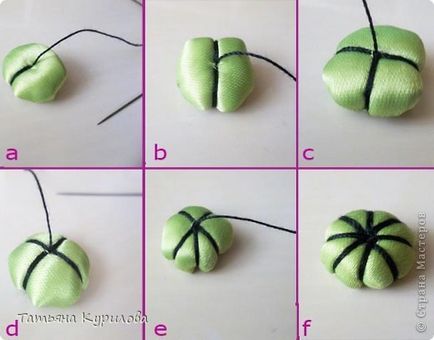 Как да си направим маки на сатенени панделки