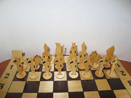 Как да си направим шах с ръцете си - прави собствените си ръце