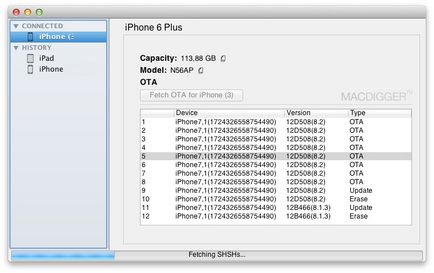 Как да се запишете на цифров сертификат SHSH за iphone и Ipad с IOS 8 - Новини от света на ябълка