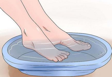 Как да се покаже мазоли на краката си у дома