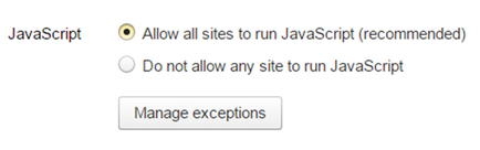 Как да се даде възможност на Java в Yandex Browser акценти (следните стъпки) Как да се даде възможност на Java в Yandex Browser акценти