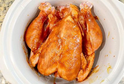 Как да се пекат на пиле на фурна във фолио стъпка рецепта