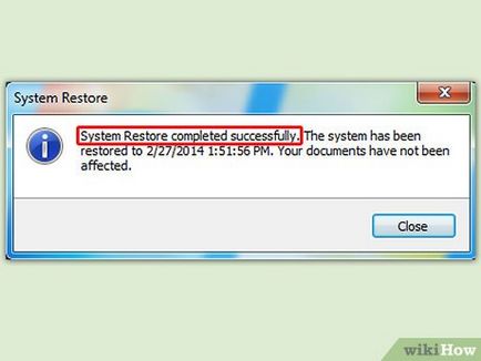Как да стартирате System Restore (система) Как да стартирате System Restore