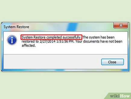 Как да стартирате System Restore (система) Как да стартирате System Restore