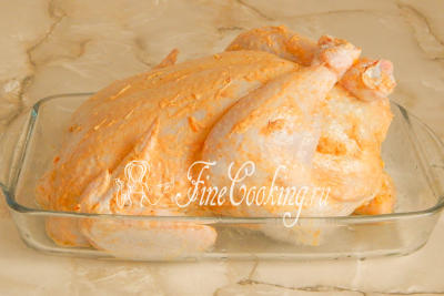 Пиле с плънка от елда - рецептата със снимка