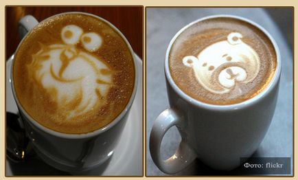 Latte изкуство как да се направи чертежи на кафе у дома, yacenka
