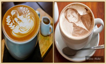 Latte изкуство как да се направи чертежи на кафе у дома, yacenka