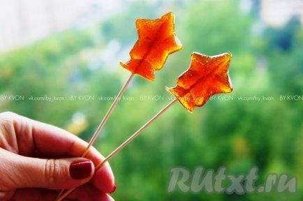 Lollipops у дома - рецепти със снимки