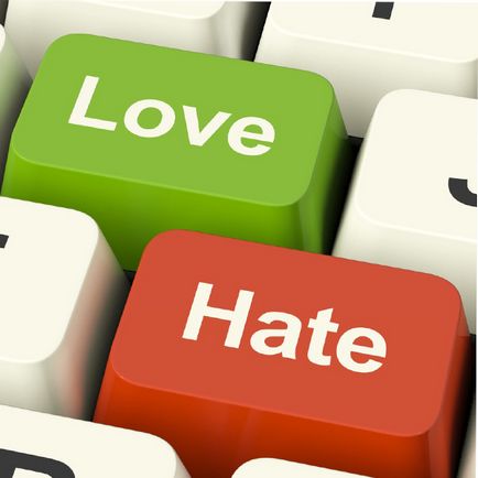 Любов и омраза са само една стъпка