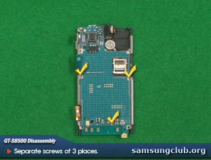 Ръководство демонтаж Samsung вълна GT-S8500 - samsungclub