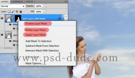 Маска слой в Photoshop (маска слой) Маска в Photoshop