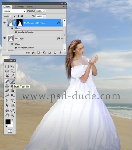 Маска слой в Photoshop (слой) Маска в Photoshop