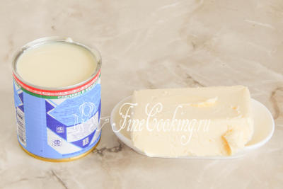 Масло крем с кондензирано мляко - рецепта със снимки