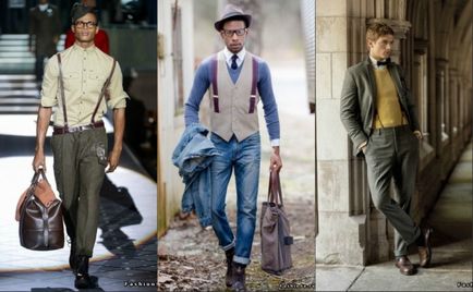 Мъжки тиранти - като това, за да се облечеш, модни тенденции