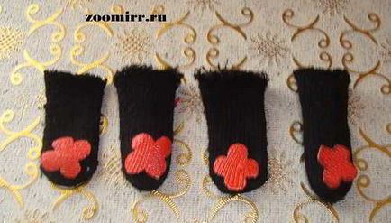 Чорапи за кучета със собствените си ръце, домакиня