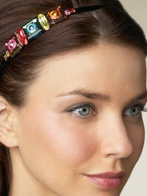 Ленти за коса снимка на красиви, модерни нашийници за коса, как правилно да носи пръстен