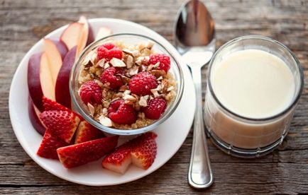 Правилната закуска за загуба на тегло, тъй като има на сутринта, ако искате да