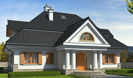 Проектът е благородно имение - изграждане на къща и даване на себе си