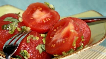Рецепта за бързо мариноване домати