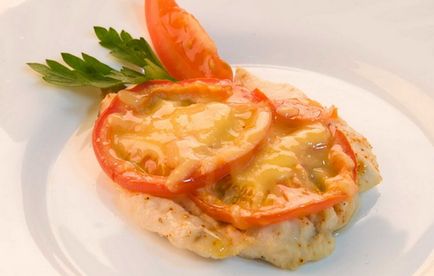 Рецепти пиле с домати и сирене на фурна, изберете една тайна