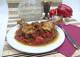 Рецепта пиле със зеленчуци в гърне