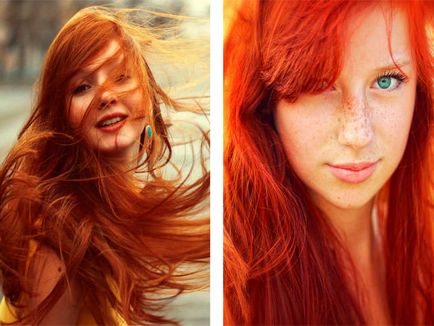 Ginger боя за коса - това, което е по-добре и какво нюанси и цветове, за да изберете как да рисувам мнения