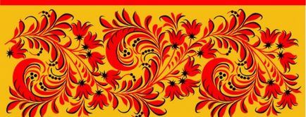Khokhloma живопис (живопис) Khokhloma живопис