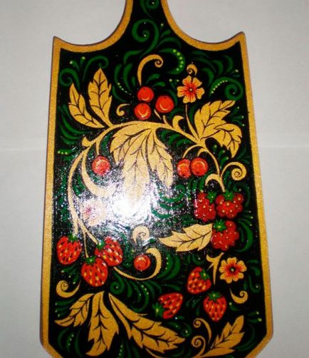 Khokhloma живопис (живопис) Khokhloma живопис