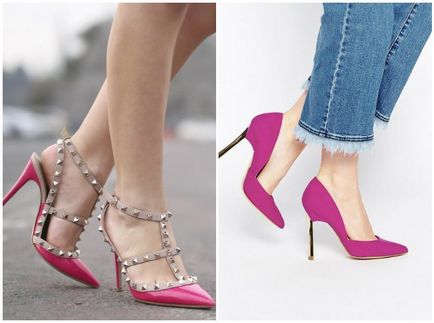 От какво да се носят розови сандали момичета (50 снимки)