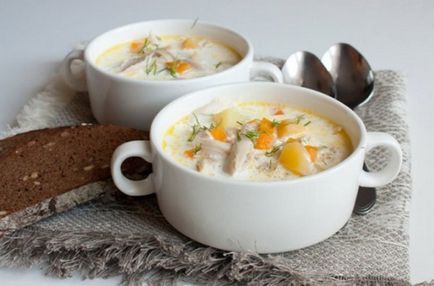 Сирене супа с пиле интересни рецепти с стъпка по стъпка снимки