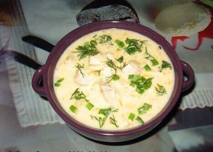Сирене супа с пиле, най-вкусните рецепти