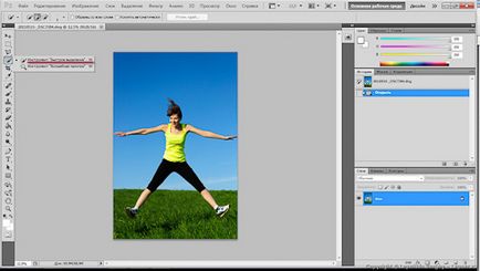 Комплекс селекции в Photoshop с помощта на инструмент бързо освобождаване, блог за фотография и