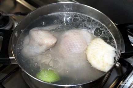 Коприва супа с месо - стъпка по стъпка рецепта със снимки на
