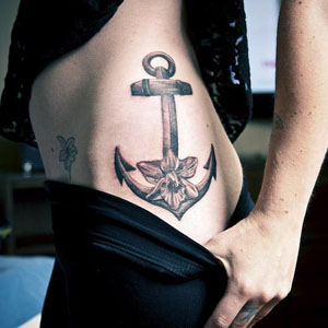 Anchor татуировка - стойност за момичета и момчета (снимки, скици)