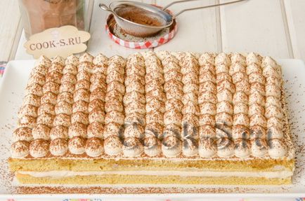 тирамису торта у дома - стъпка по стъпка рецепти снимки