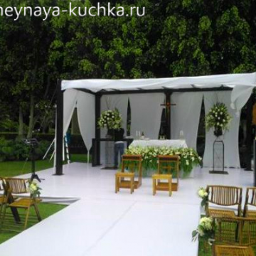 Декорирайте двора за сватбени идеи със снимки и видео