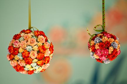 Декорация сватба зала с цветя - агенцията 
