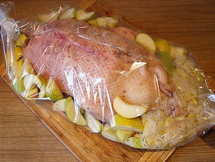 Duck в ръкава - патица рецепти в ръкава си - как да се готви патица