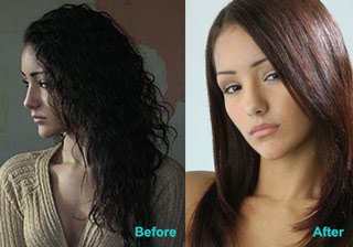 Химически изправяне на косата мнения, снимки преди и след видео обучение