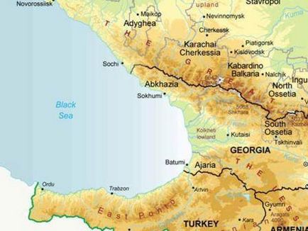 Абхазия, която е известна и това, което тази страна