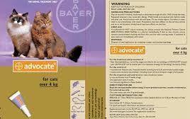 капки за адвокат котки от бълхи и кърлежи червеи -10 4 един килограм доза