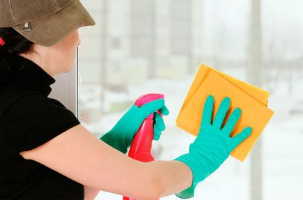 Какво по-добре да се мият прозорци у дома