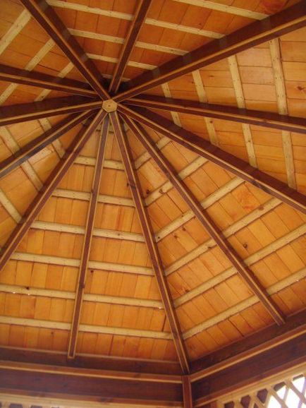 покривни покрита пергола за евтини - материали и покрития за покриви Hexagon - лесно нещо