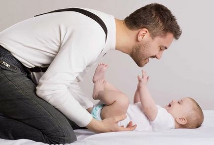Какво да направя баща с дете под една година
