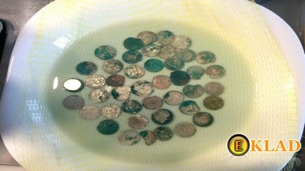 Почистване на сребърни монети, лов съкровище от А до Я
