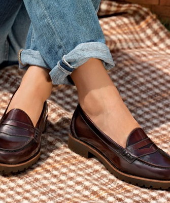 Какво е това - дамски обувки Loafer снимка, се различават от Lofer траверси