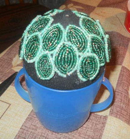 Цъфтящи кактуси бисери собствените си ръце