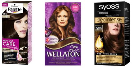 Цвят на косата мока как да изберете нюанс на боята популярен за домашна употреба, снимки