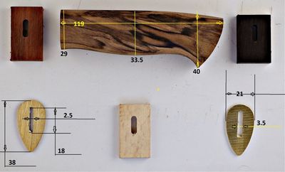 Дървената дръжка на нож с ръцете си, отколкото да се импрегнира и да се справят